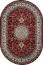 ковер Ковер MERINOS GAVANA d411 RED Овал