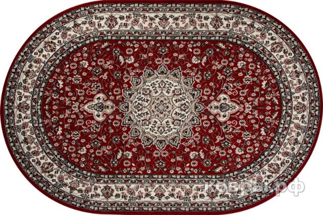 ковер Ковер MERINOS GAVANA d411 RED Овал