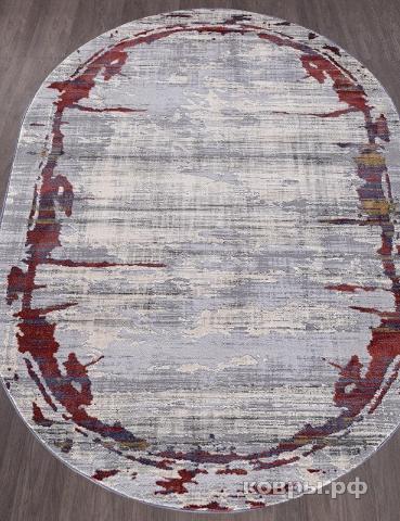 ковер ARDA MARDAN 5047A COKEN D.GREY / BLUE Овал — фото 2