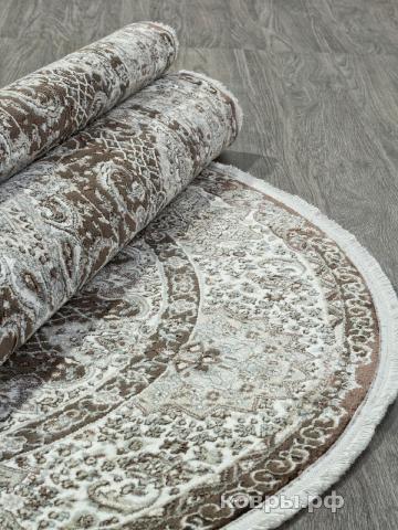 ковер MERINOS DOLCE d414 BROWN Овал — фото 3