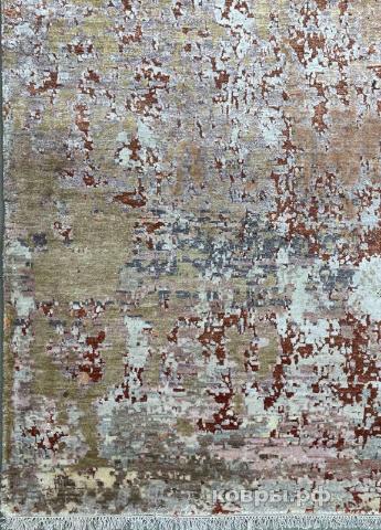 ковер ручной работы Индийский ковер ручной работы из шелка и шерсти 2.99x2.09 — фото 3