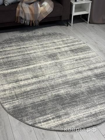 ковер Ковер KARMEN HALI ARMINA 04077G GREY / GREY Овал — фото 3