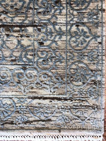 ковер ручной работы Индийский ковер ручной работы из шелка и шерсти 2.8x1.84 — фото 4