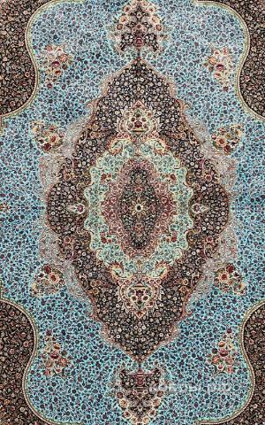 ковер ручной работы Шелковый Иранский ковер ручной работы Qum (Кум) 2.92x1.98 — фото 5