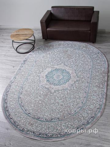 ковер Ковер MERINOS PALERMO F294 GRAY Овал — фото 2