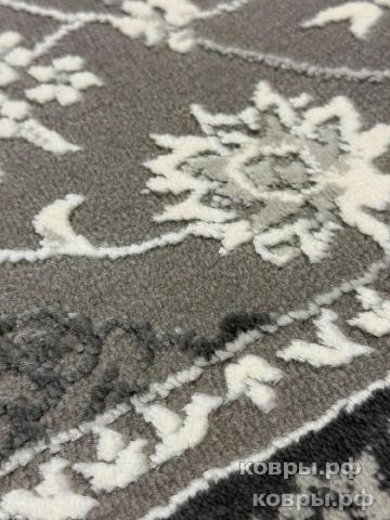 ковер Ковер KARMEN HALI ARMINA GA007G GREY / GREY Круг — фото 4