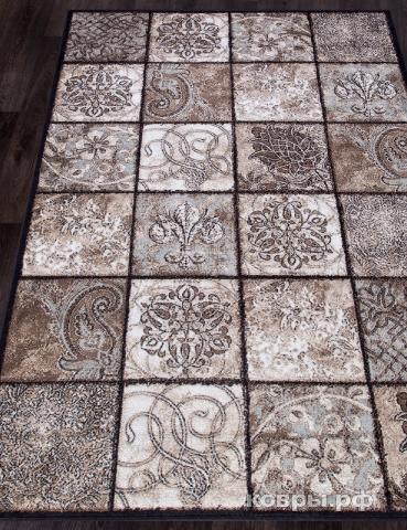 ковер Merinos Valencia Deluxe d328 BROWN — фото 2