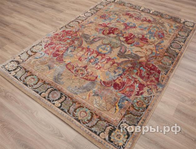 ковер ручной работы Индийский ковер ручной Винтажный 1.71x2.41 — фото 14