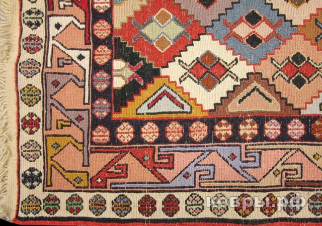 ковер ручной работы Шерстяной Иранский ковер ручной работы Sumah (Сумах) 2.9x0.87 — фото 3