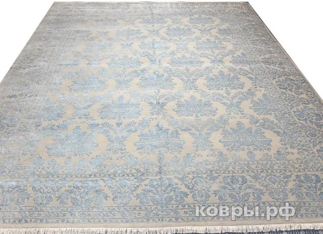 ковер ручной работы Индийский ковер ручной работы из шелка и шерсти Radjput (Раджпут) 4.05x3.03 — фото 2