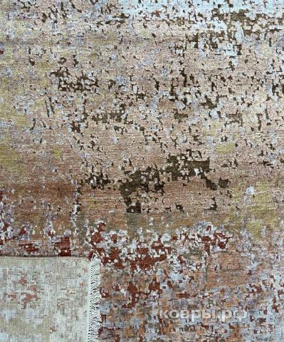 ковер ручной работы Индийский ковер ручной работы из шелка и шерсти 2.99x2.09 — фото 4