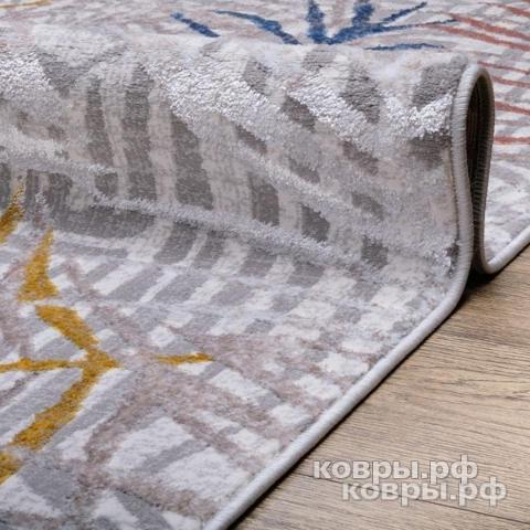 дорожка Karmen hali Color B954B P_BEIGE / P_D_BLUE — фото 3