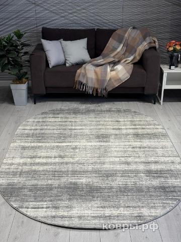 ковер Ковер KARMEN HALI ARMINA 04077G GREY / GREY Овал — фото 4