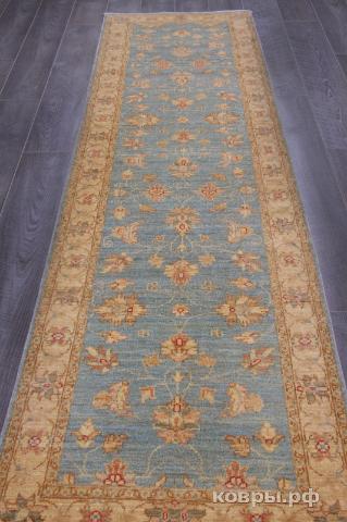 ковер ручной работы Пакистанский ковер ручной работы Чуби 0.82x2.97м — фото 2