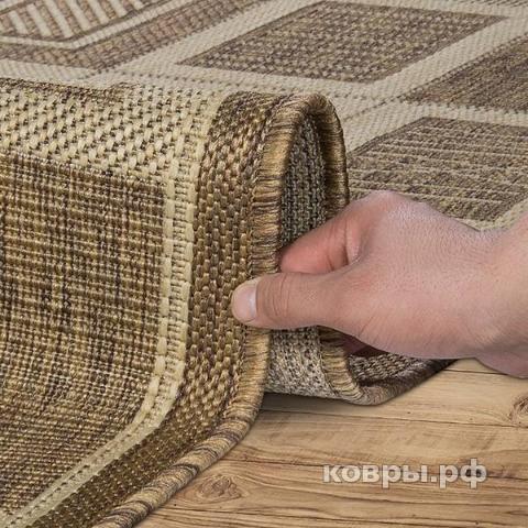 ковер БелКа Флурлюкс (Сизаль) 51004 50122 овал — фото 2