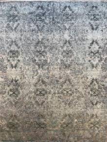 Индийский ковер ручной работы из шелка и шерсти 3.63x2.75