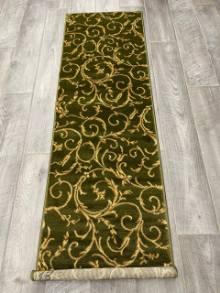 Коврик № 1206,зеленый,размер 0,6 на 1,9 метра