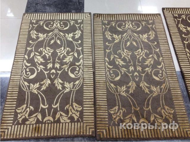 ковер ручной работы Дизайнерский ковер ручной работы из шерсти дикого яка 063 0.7x1.22 — фото 2