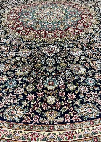 ковер ручной работы Шелковый Китайский ковер ручной работы Hereke (Хереке)  2.5x2.5 — фото 6