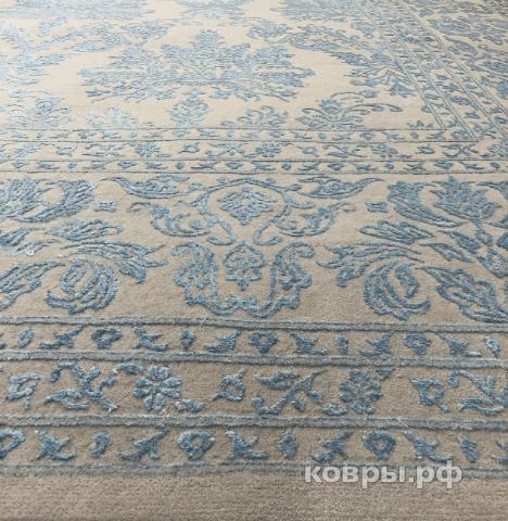 ковер ручной работы Индийский ковер ручной работы из шелка и шерсти Radjput (Раджпут) 4.05x3.03 — фото 3