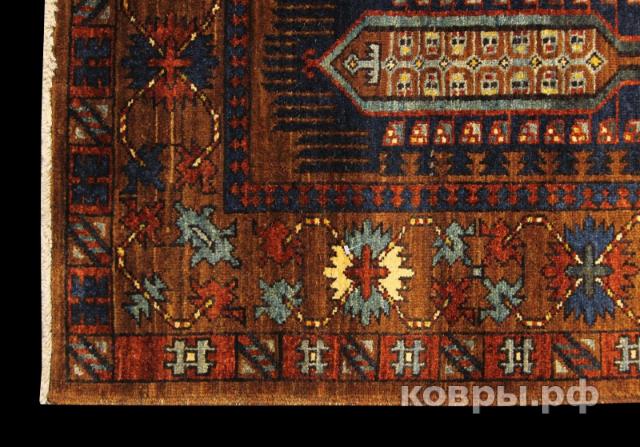 ковер ручной работы Шерстяной Афганский ковер ручной работы Temir Baluch (Темир Балуч) 2.65x0.77 — фото 2