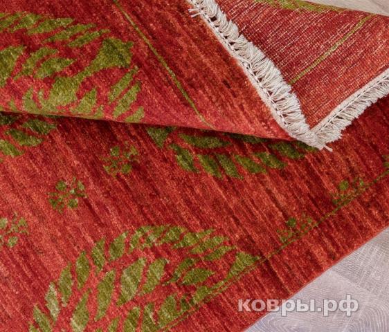 ковер ручной работы Пакистанский ковер ручной работы Чуби модерн 1.02x1.42м — фото 8