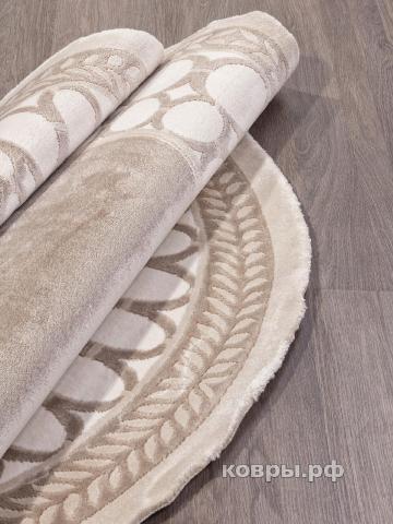 ковер KARMEN HALI SAFIR 00842A BROWN / BROWN Овал — фото 3