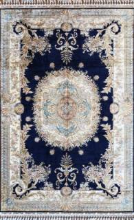 Шелковый Китайский ковер ручной работы 3.02x1.99