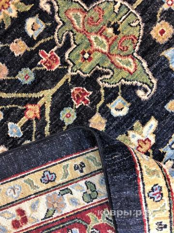 ковер ручной работы Шелковый Афганский ковер ручной работы Bidjar (Биджар) 4.12x3.04 — фото 2