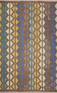 Шерстяной Афганский ковер ручной работы Kilim (Килим) 2.32x1.75 Шерстяной Афганский ковер ручной работы Kilim (Килим) 2.32x1.75