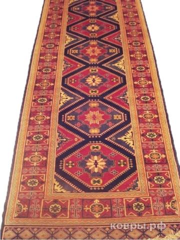 ковер ручной работы Афганский ковер ручной работы Ширван 1.01x2.97м — фото 2