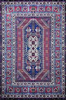 Афганский ковер ручной работы Ширван 1.0x1.53м