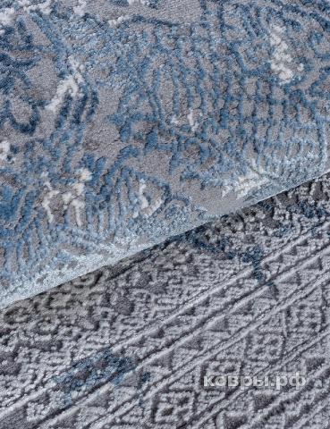 ковер KARMEN HALI ARMINA 03851A BLUE / BLUE Круг — фото 4