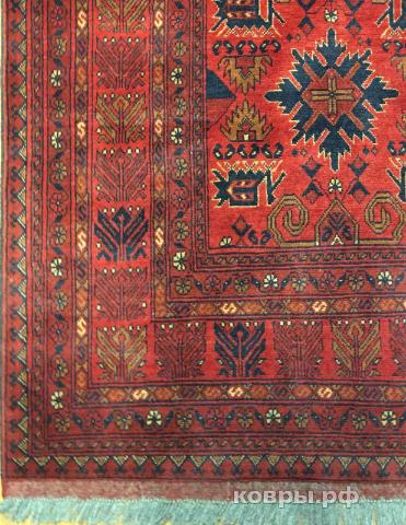 ковер ручной работы Шерстяной Афганский ковер ручной работы Hamamadi (Хамамади) 2.05x1.55 — фото 2