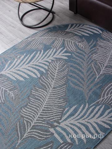 ковер Ковер MERINOS KAIR S132 BLUE Овал — фото 3