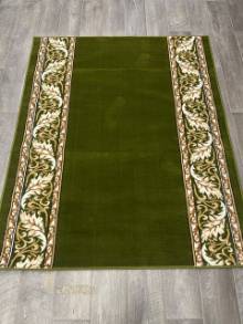 Коврик№1545,зеленый,размер 1,5 на 1,85 метра