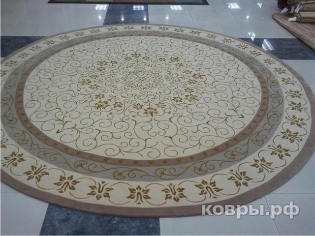 ковер ручной работы Дизайнерский ковер ручной работы из шерсти дикого яка 3.0x3.0 — фото 2