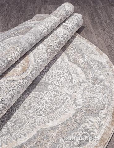 ковер KARMEN HALI ARMINA 03880C GREY / BROWN Овал — фото 3