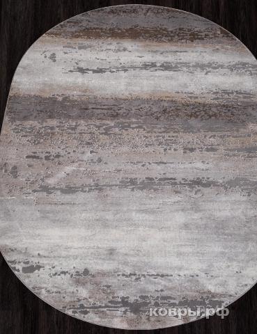 ковер MERINOS GRAFF 3312 GRAY-BEIGE Овал — фото 2