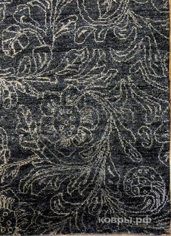 ковер ручной работы Индийский ковер ручной работы из шелка и шерсти 2.46x1.7 — фото 4