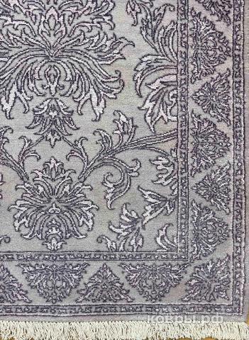 ковер ручной работы Индийский ковер ручной работы из шелка и шерсти Rajkumar (Ражкумар) 1.35x0.71 — фото 3