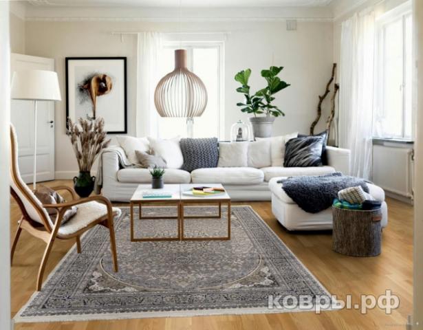 ковер Ковер ISMEN DUBAI 00268 GREY / BEIGE — фото 3