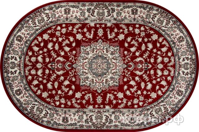 ковер Ковер MERINOS GAVANA d412 RED Овал