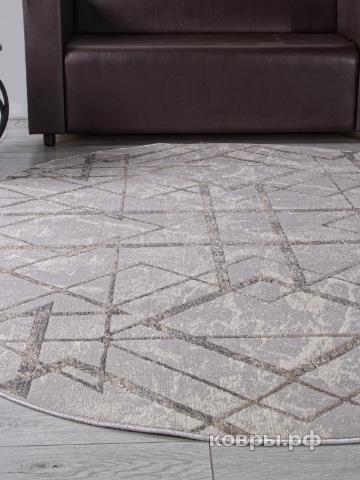 ковер Ковер MERINOS LIMAN F480 GRAY-BEIGE Овал — фото 5