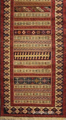 ковер ручной работы Шерстяной Иранский ковер ручной работы Sumah (Сумах)  2.85x0.82 — фото 2