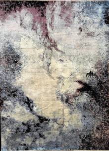 Индийский ковер ручной работы из шелка и шерсти 3.6x2.65