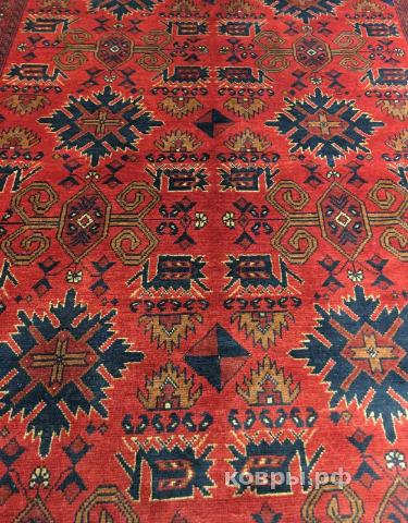 ковер ручной работы Шерстяной Афганский ковер ручной работы Hamamadi (Хамамади) 2.05x1.55 — фото 3