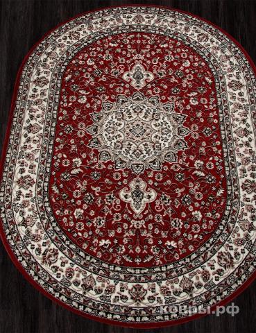 ковер Ковер MERINOS GAVANA d411 RED Овал — фото 2