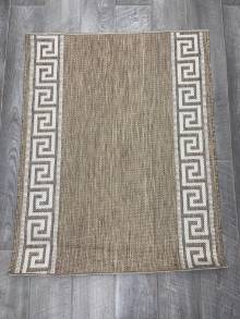 Коврик № 1678,бежевый,размер 1 на 1,22 метра