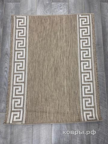 Халява Коврик № 1678,бежевый,размер 1 на 1,22 метра